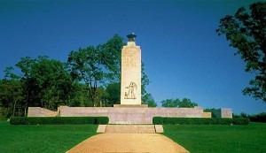 The Eternal Light Peace Memorial in Gettysburg, Pa., was dedicated on July 3, 1938. (Wikimedia Commons)