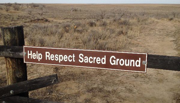 Monument Hill, Sand Creek Massacre National Historic Site. (Marrton Dormish)